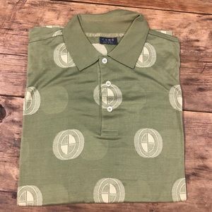 EUC Green COMO SPORT golf shirt